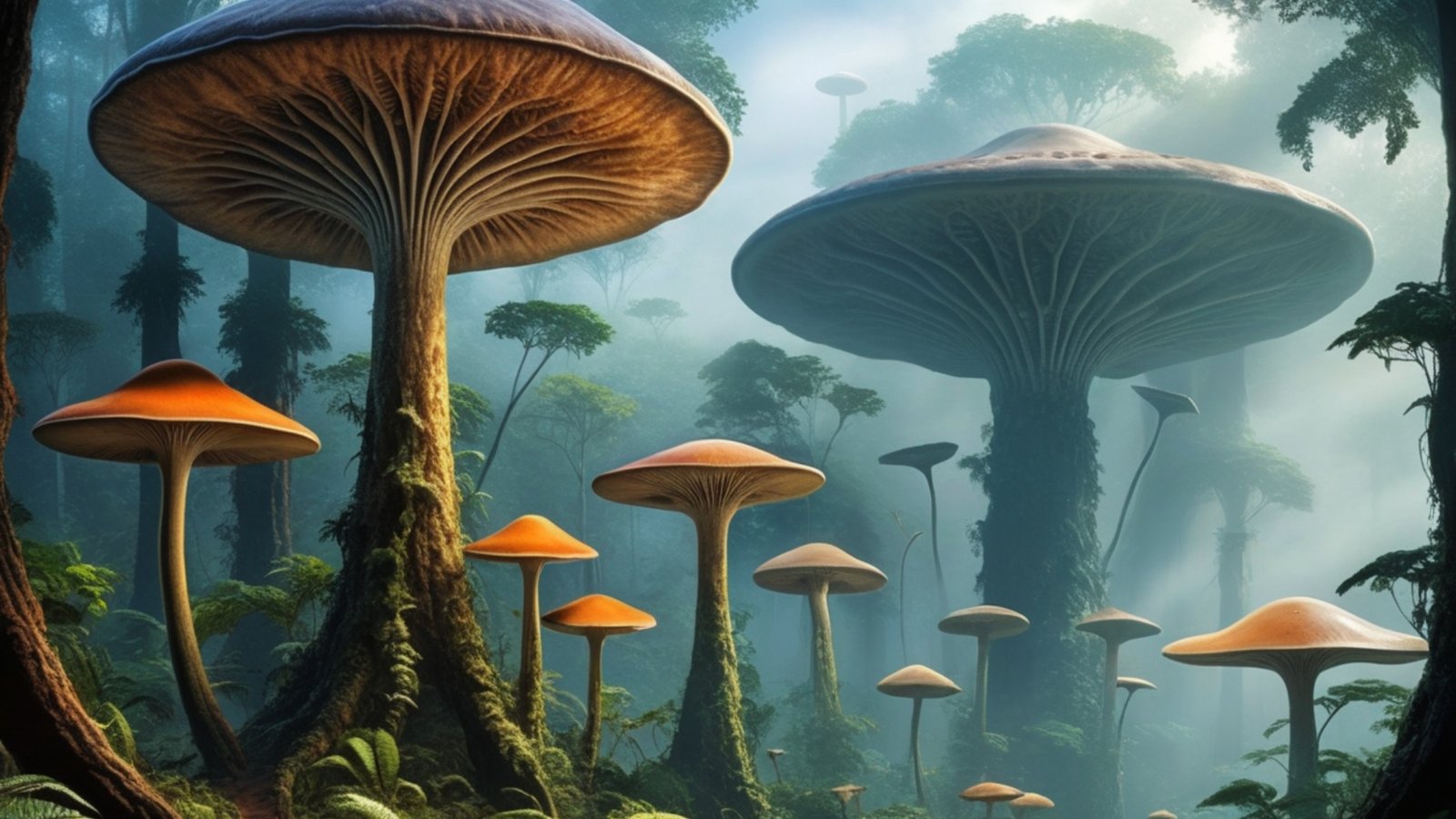 Time Traveling Mycologist: Fungi in Prehistoric vs. Futuristic Eras ...